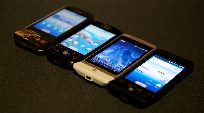 Illustration for article titled HTC Android Family Portraits: G1, myTouch 3G and Hero